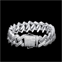 Diamond Prong Bracelet 12mm