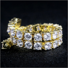 Diamond Tennis Bracelet 14Kt Gold 5mm