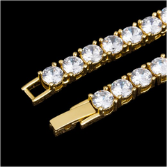 Diamond Tennis Bracelet 3mm Gold