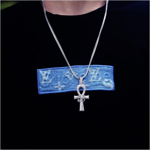 Ankh Silver Cross Pendent