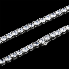 Diamond Tennis Bracelet 14Kt White Gold 5mm