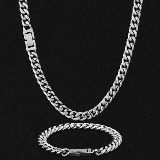 Cuban Link Set - 8mm