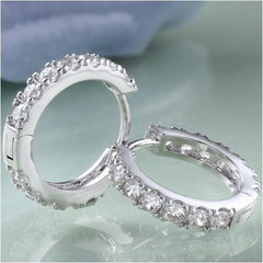 Diamond mini Hoops