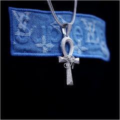 Ankh Silver Cross Pendent