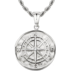 Compass Gold Pendant