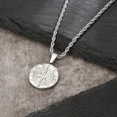 Compass Gold Pendant