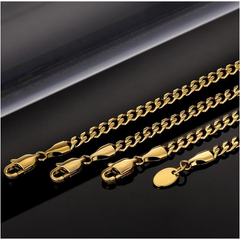 Cuban Link Chain (4mm)