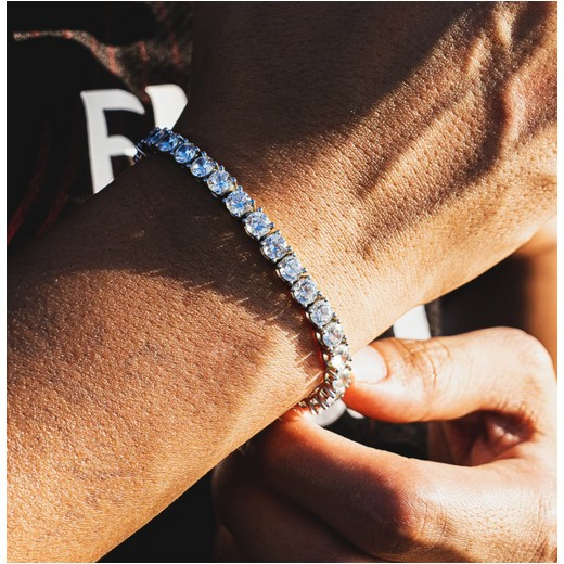 Diamond Tennis Bracelet White Gold 4mm