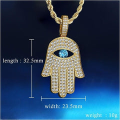 Hamsa Hand Pendant