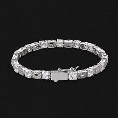 5.5mm Clustered Tennis Bracelet -KRKC Wholesale